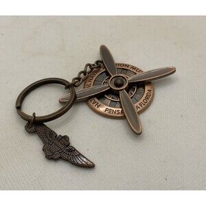 National Museum of Naval Aviation, Pensacola, Florida Propeller Keychain *Rare